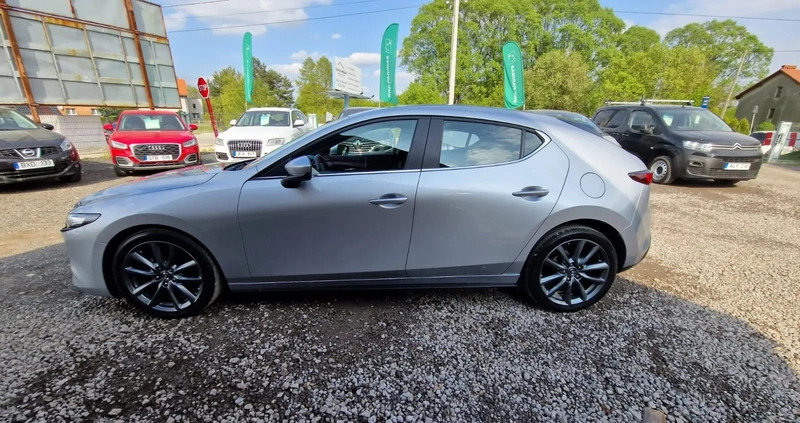 Mazda 3 cena 73900 przebieg: 59000, rok produkcji 2019 z Pakość małe 436